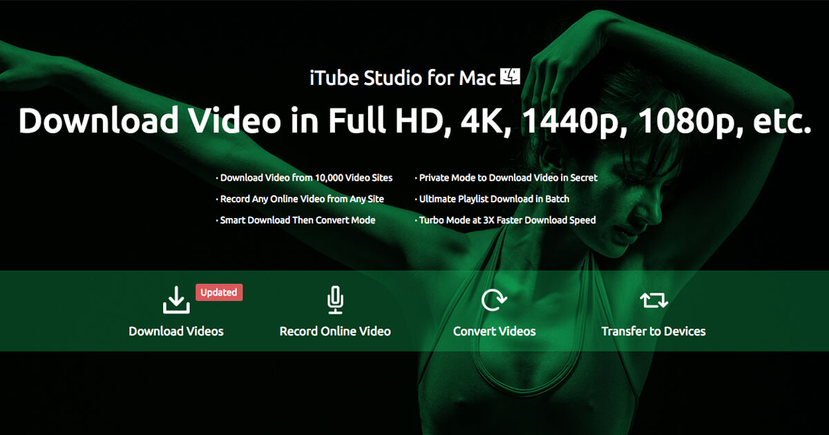 「Mac」YouTube 下載工具 iSkysoft iTube Studio for Mac