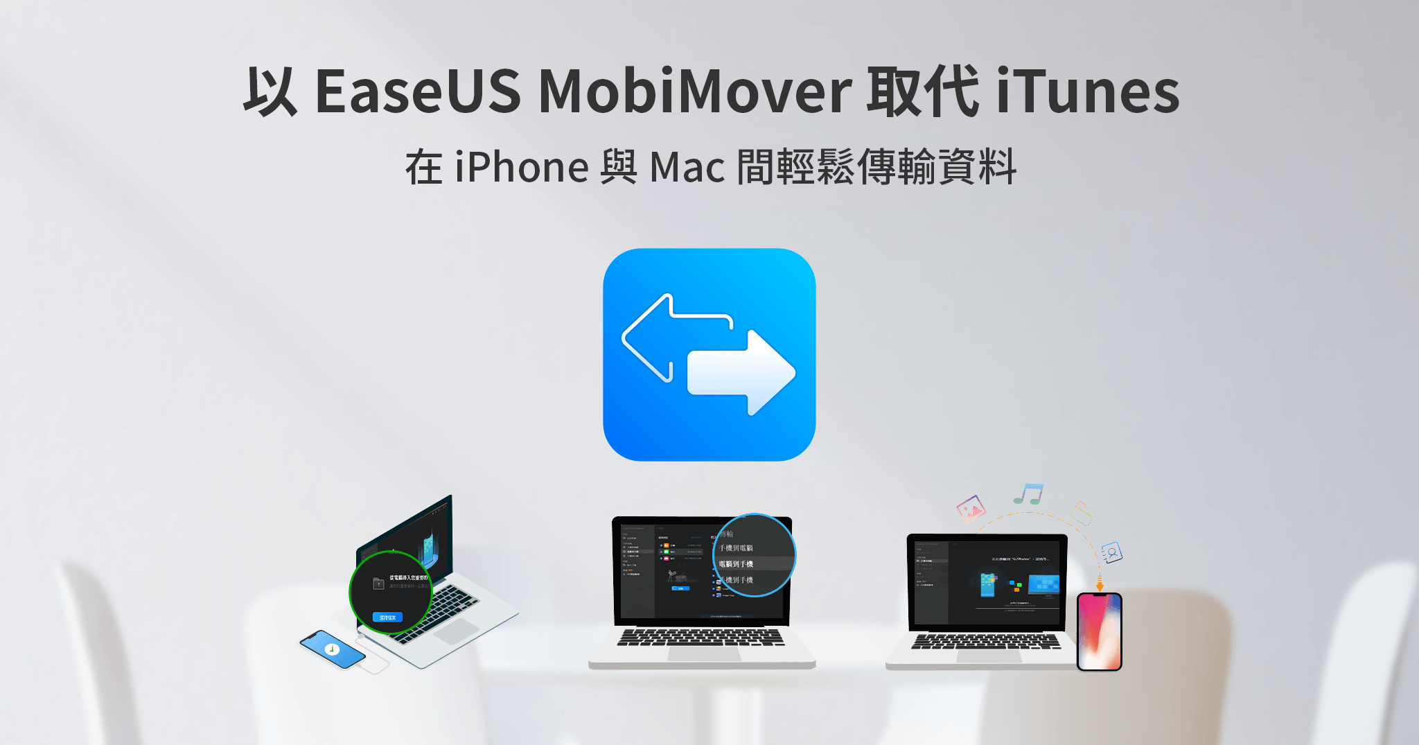 「教學」以 EaseUS MobiMover 取代 iTunes 在 iPhone 與 Mac 間輕鬆傳輸資料